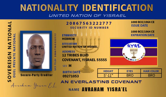 Gold Citizenship ID Card image 0